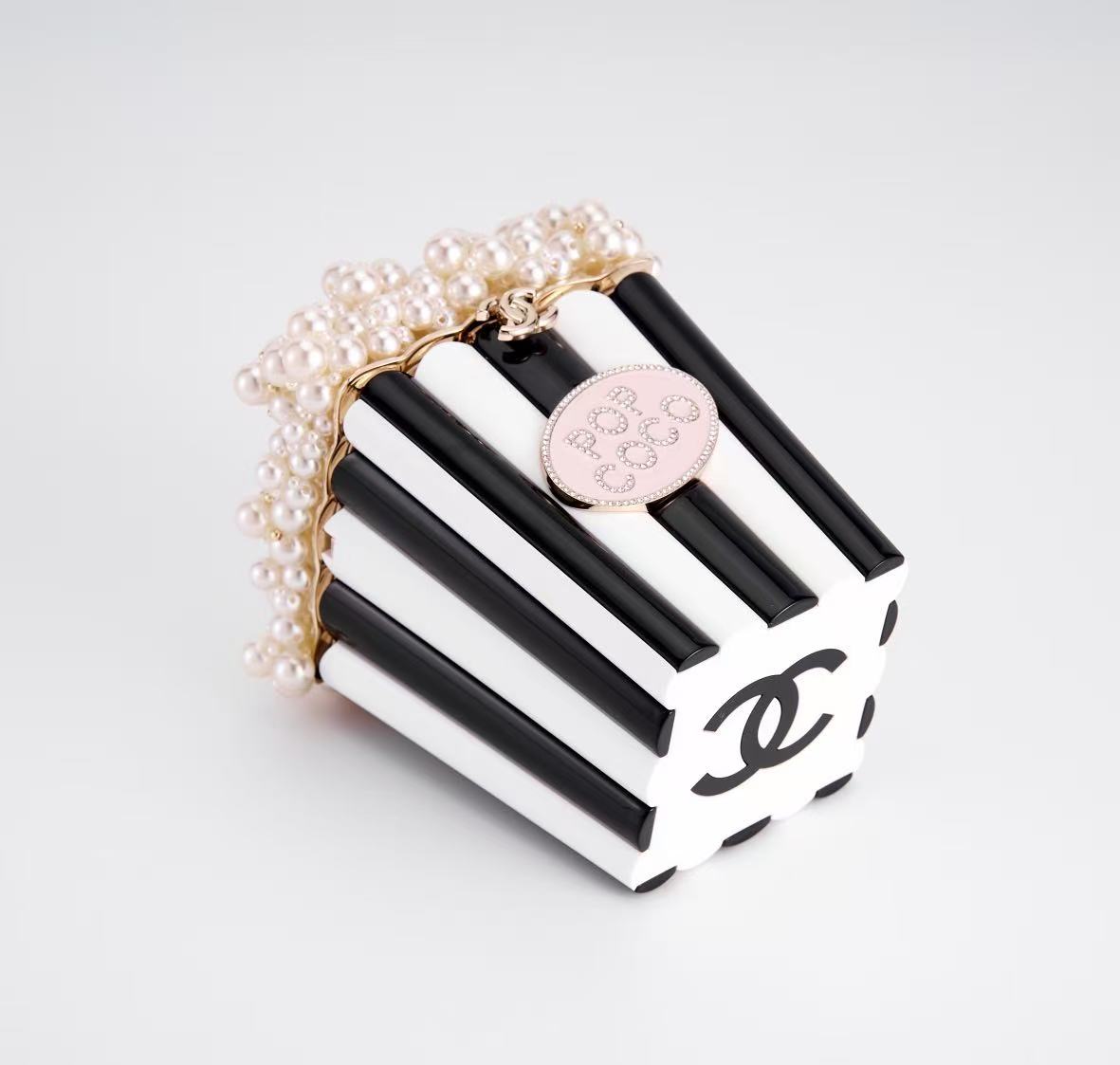 [TOP] CHANEL Popcorn Minaudiere 11-16-7cm - 711 Luxury