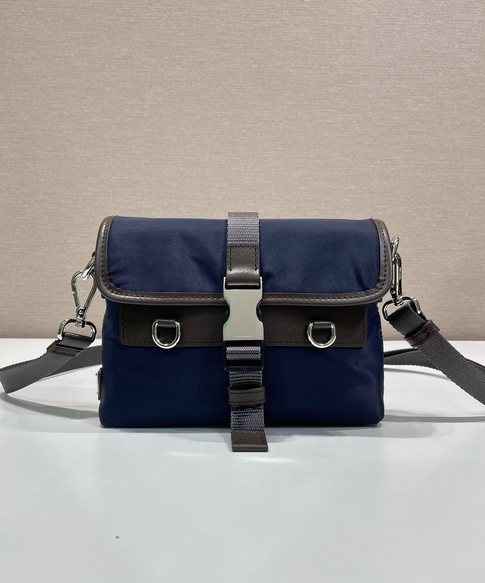 [TOP] PRADA  Bag Re-Nylon 19x13x5.5cm - Blue - 711 Luxury