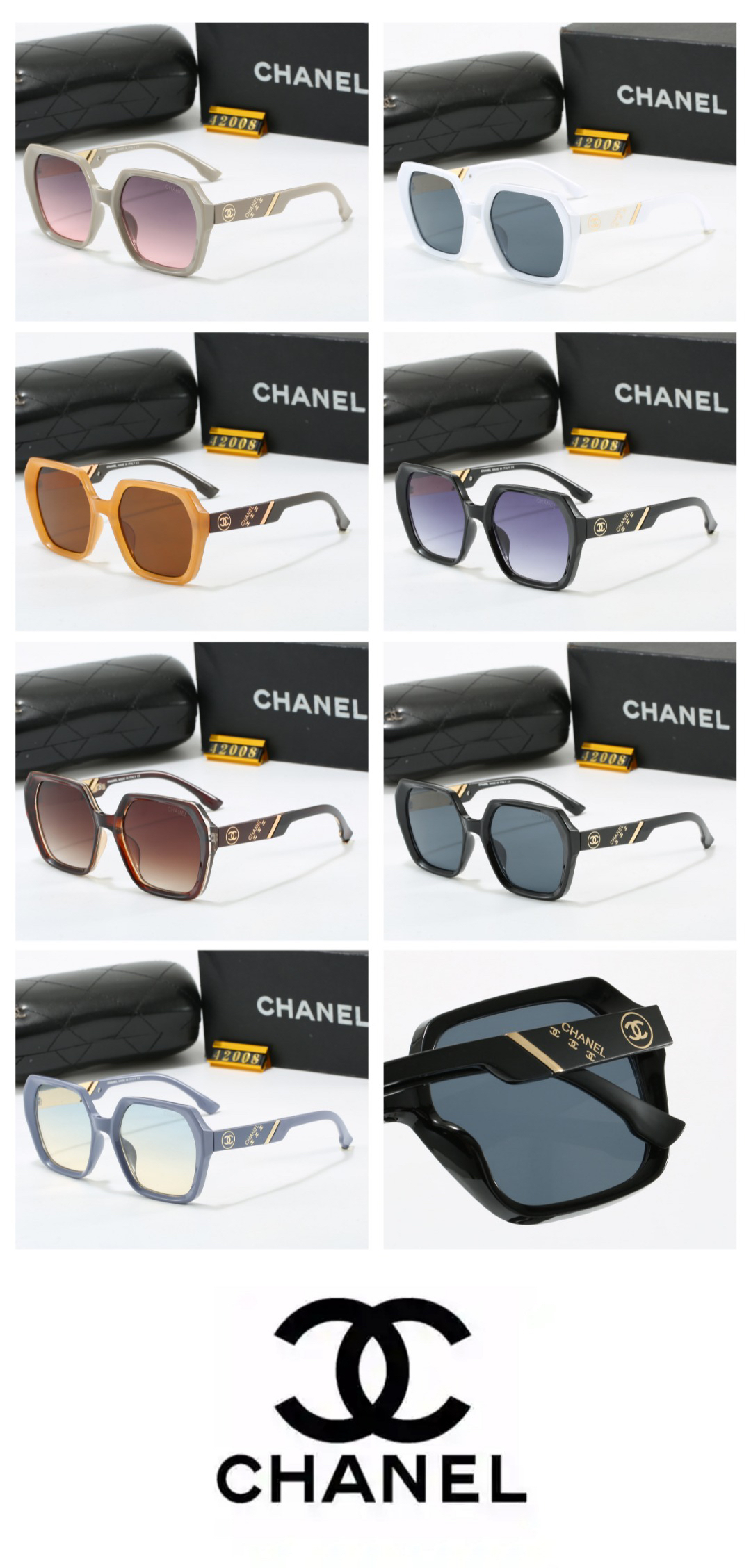 [TOP] CHANEL Sunglasses - 7 Color - 711 Luxury