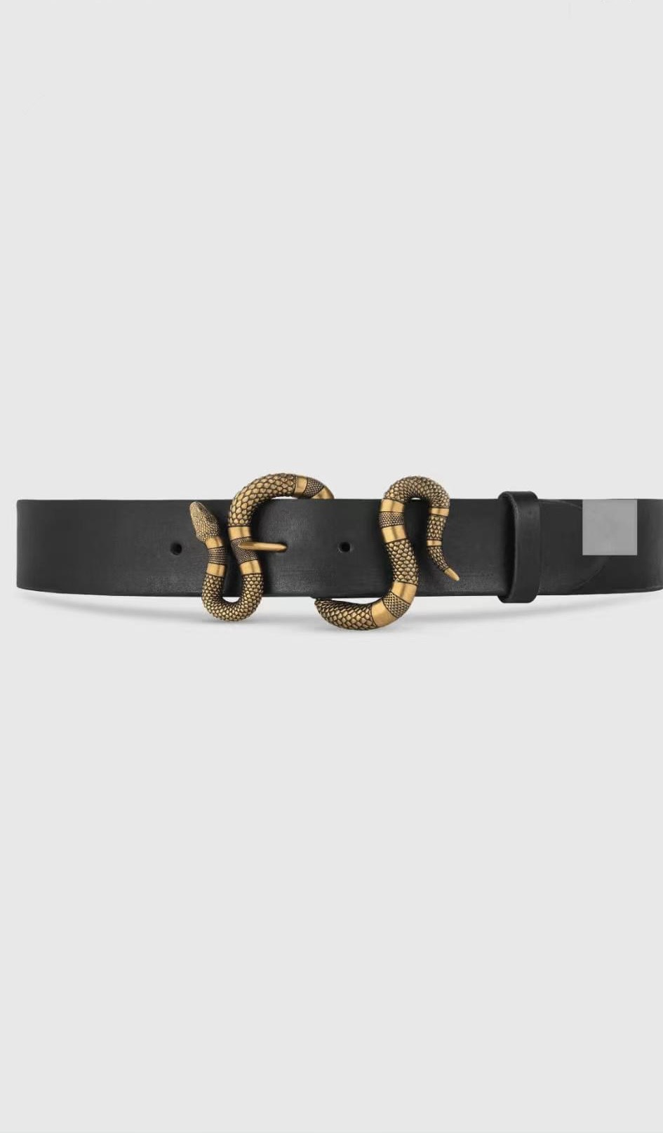 [TOP] GUCCI Men's Belt 4cm - Black - 711 Luxury