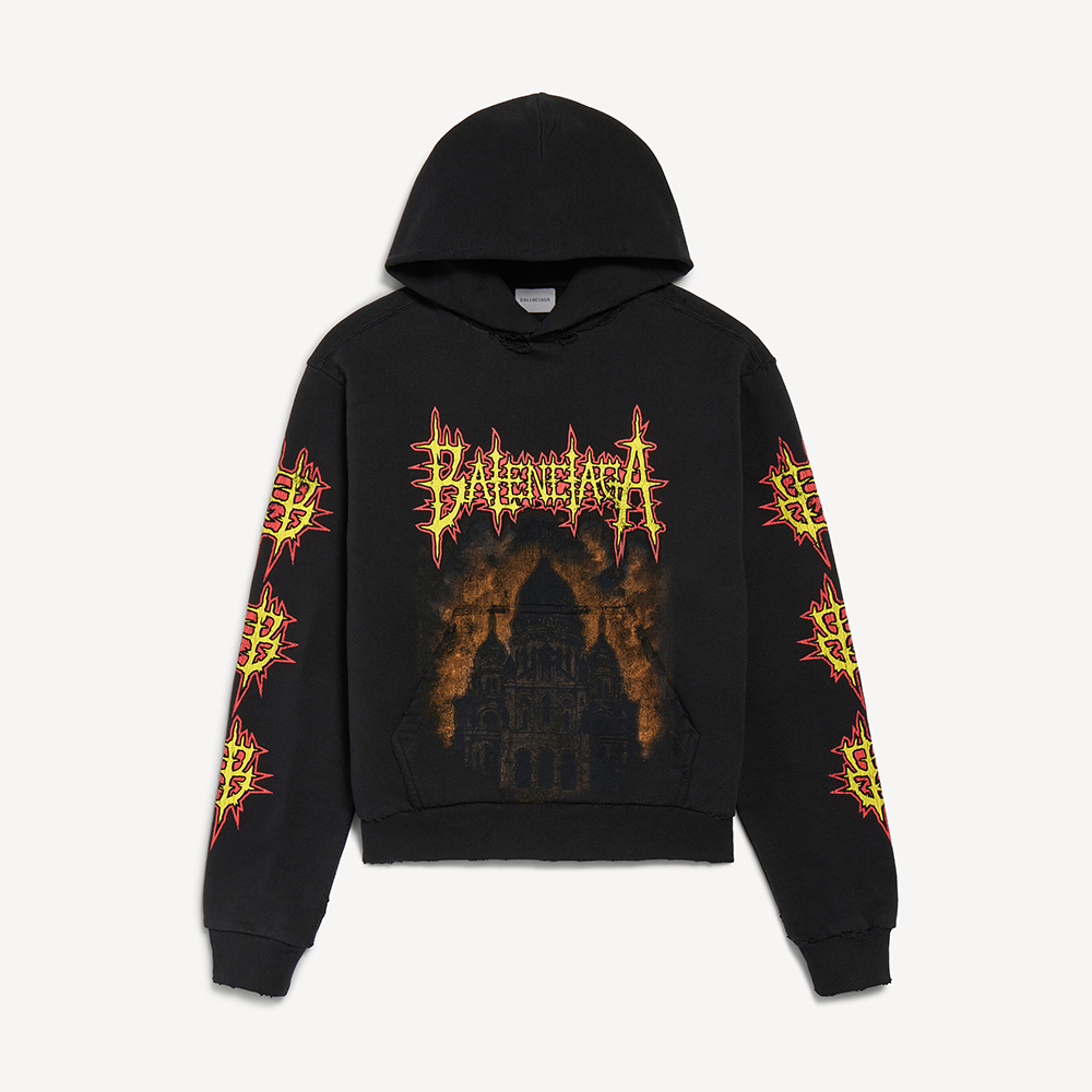 Balenciaga Sacré Cœur Medium Fit Hoodie #389476