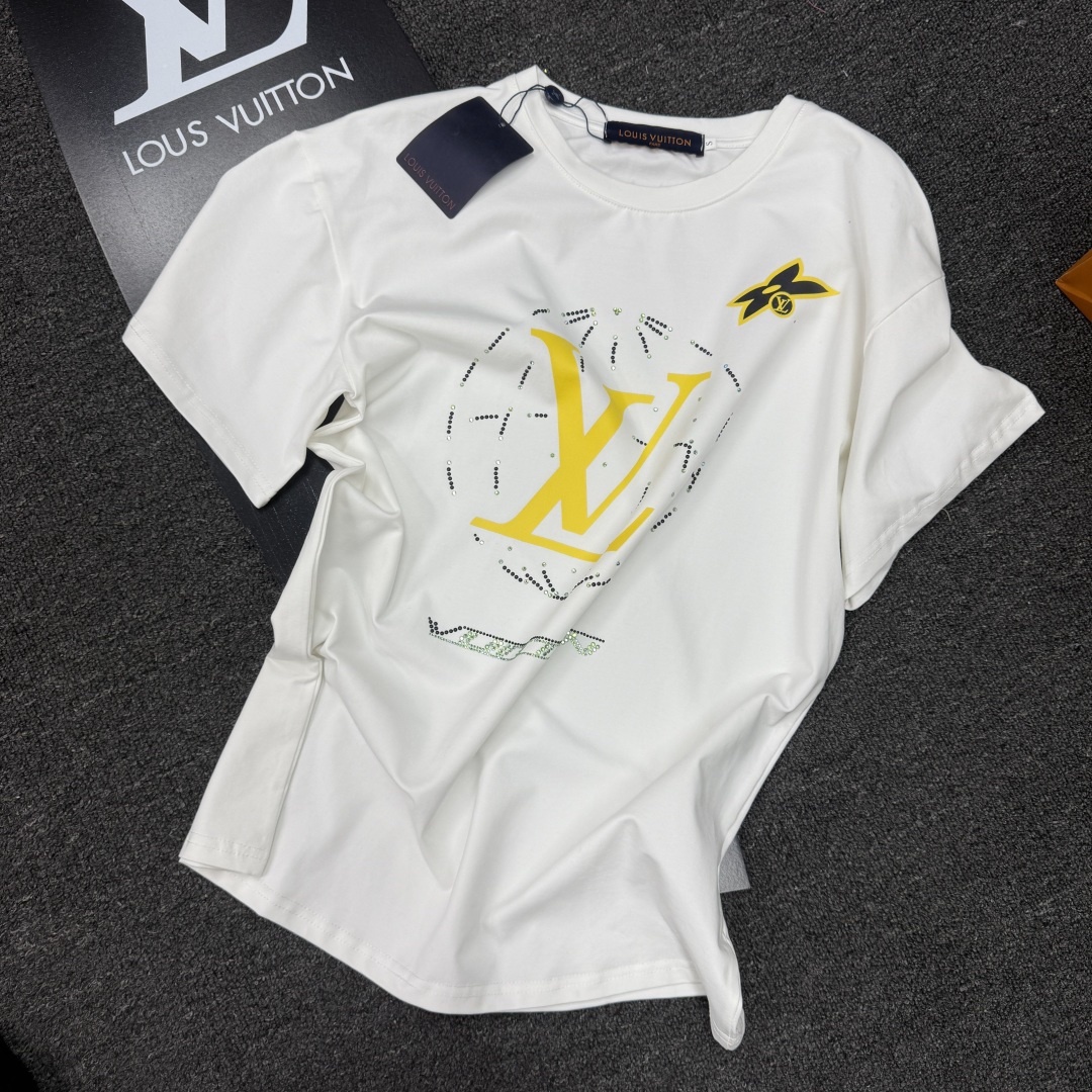 [TOP] Louis Vuitton LV T-shirt - White