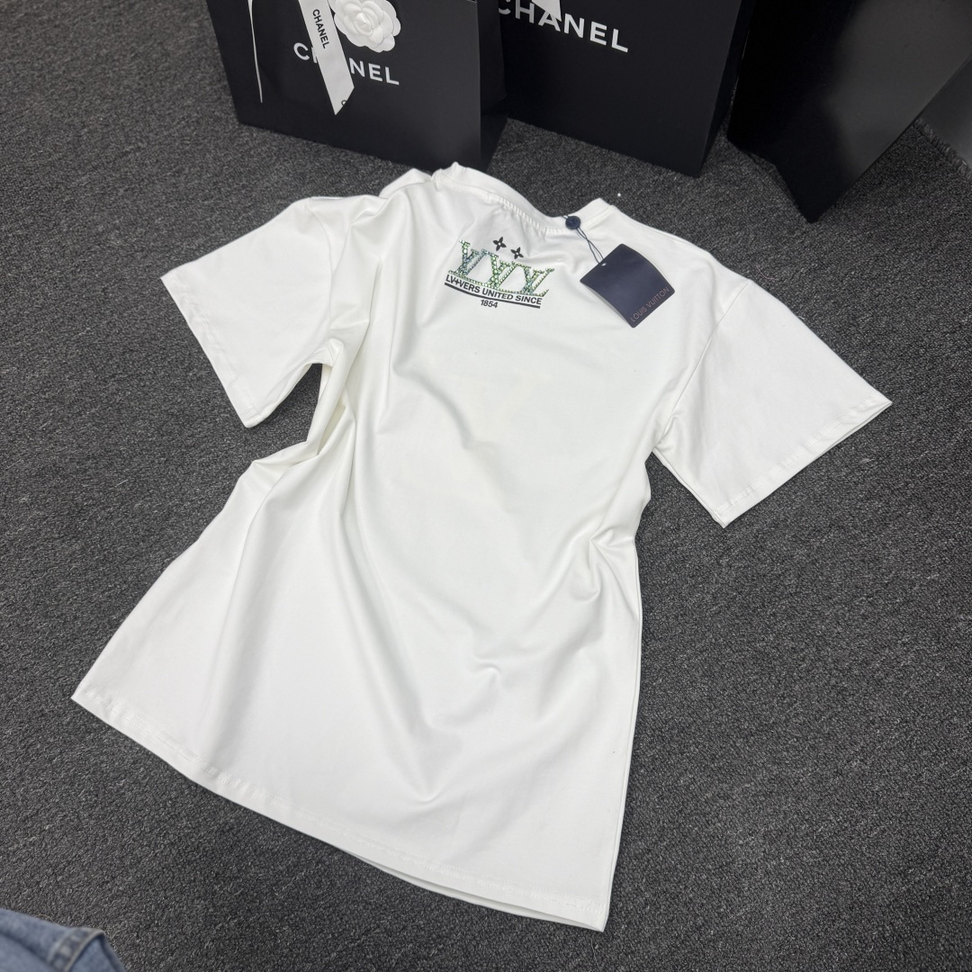 [TOP] Louis Vuitton LV T-shirt - White
