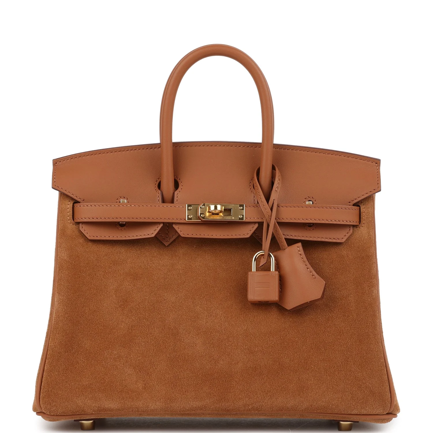 Hermes BirkinChamois Grizzly and Gold Swift Gold Hardware