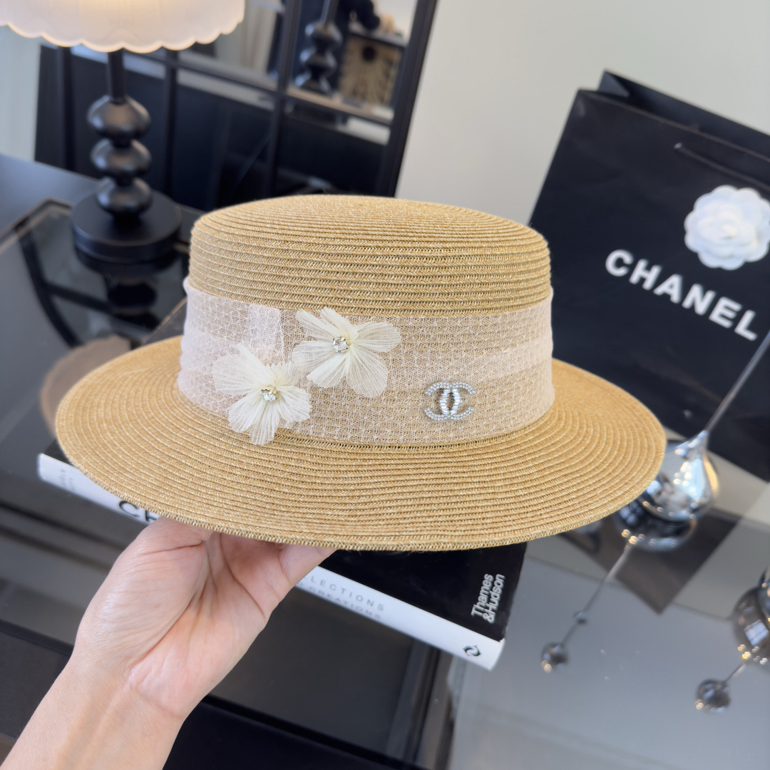 [TOP] CHANEL Hat - Khaki - 711 Luxury