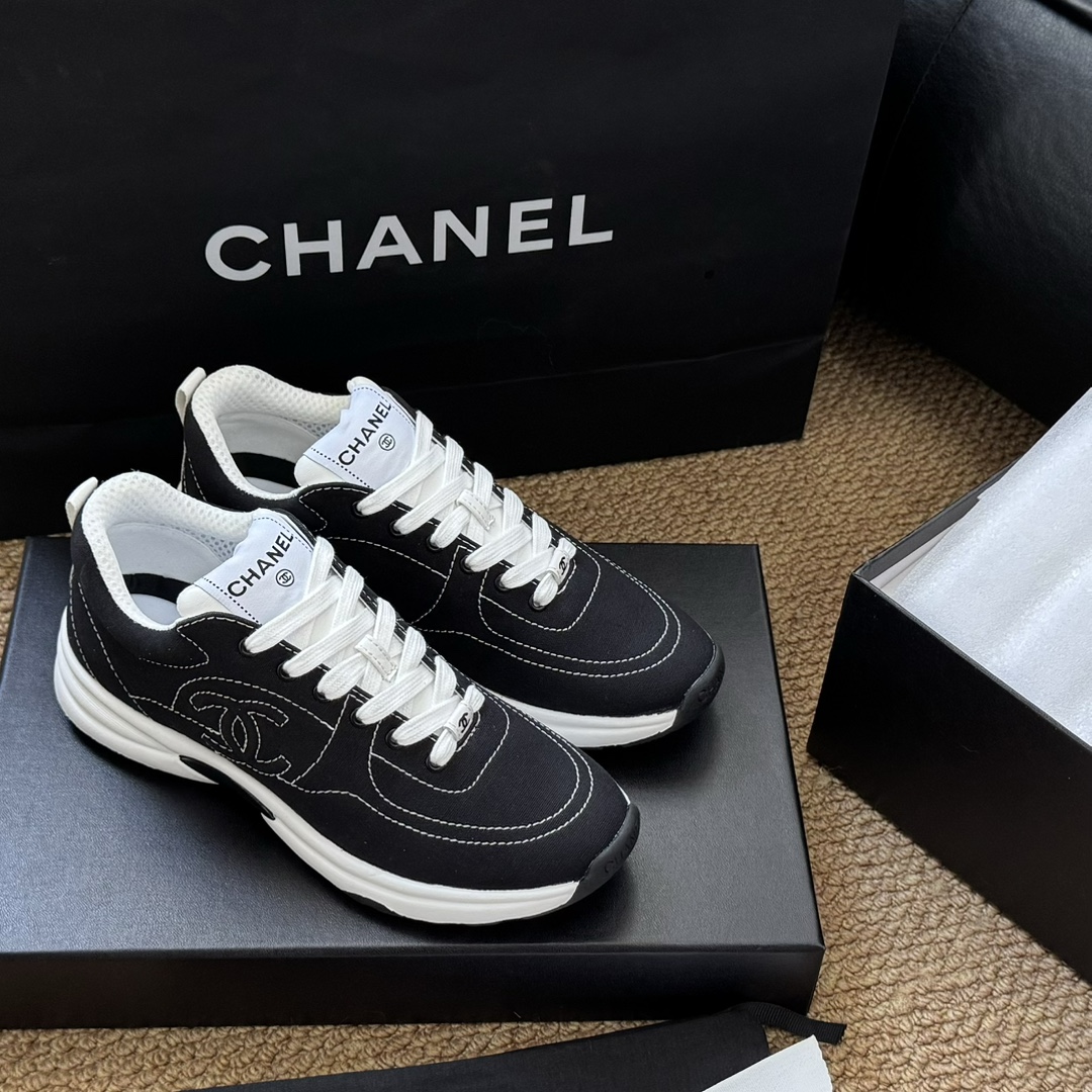 [TOP] CHANEL Sneakers - Black - 711 Luxury