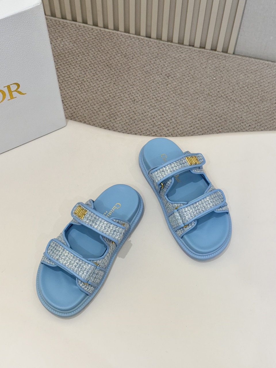 [TOP] Christian Dior Sandals - Blue