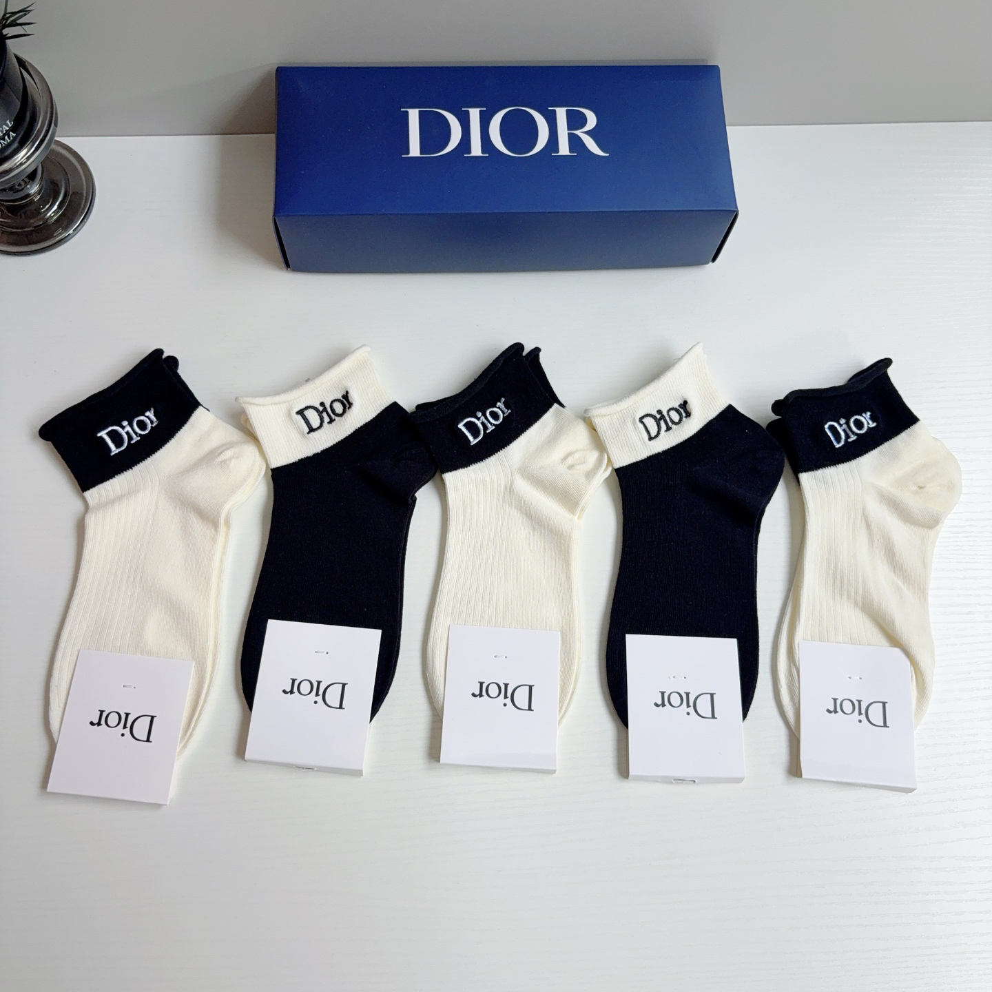 [TOP] Christian Dior Socks - 5 Pieces as a Set - 711 Luxury