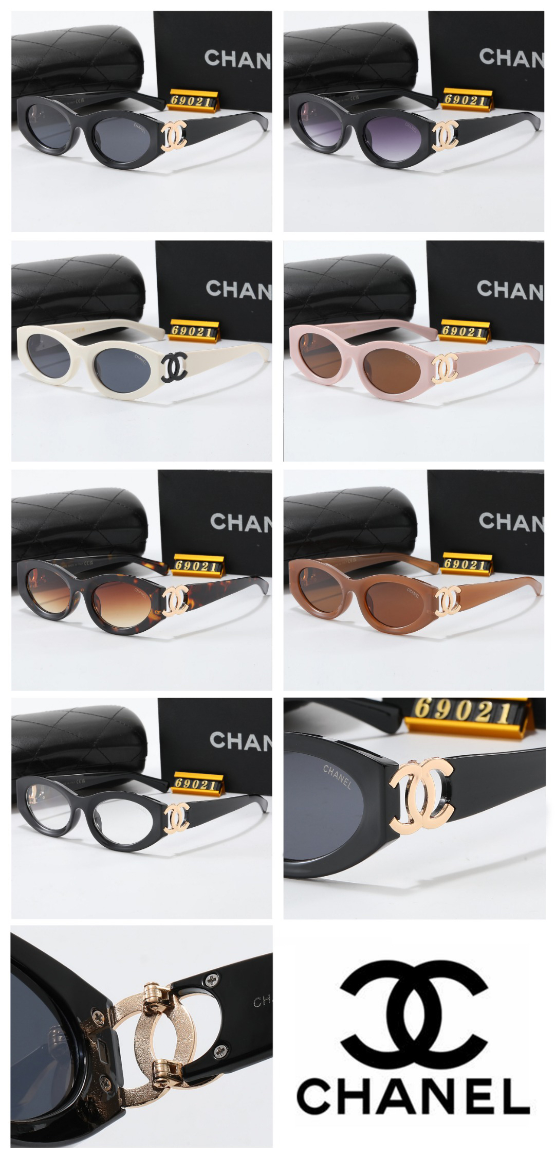 [TOP] CHANEL Sunglasses - 7 Colors - 711 Luxury