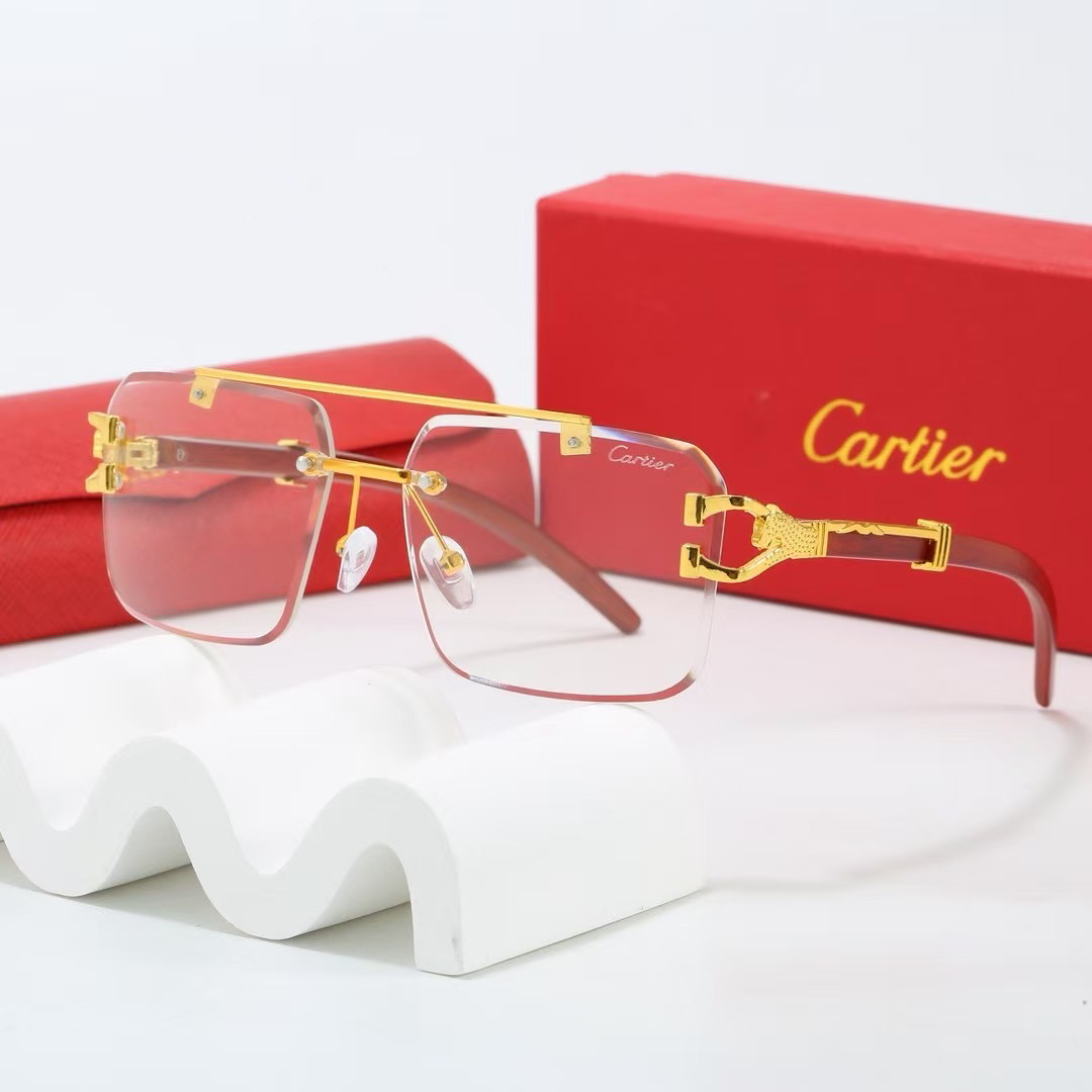 [TOP] Cartier Sunglasses - 6 Colors - 711 Luxury
