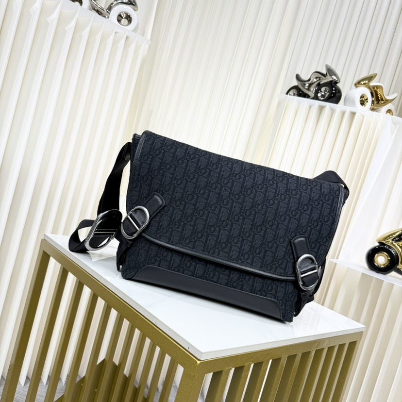 [TOP] Christian Dior Men's Bag 31 x 25 x 15 cm - Black - 711 Luxury