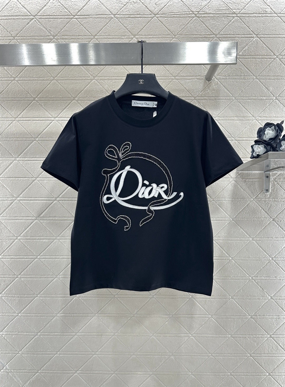 [TOP] Christian Dior T-shirt -Black