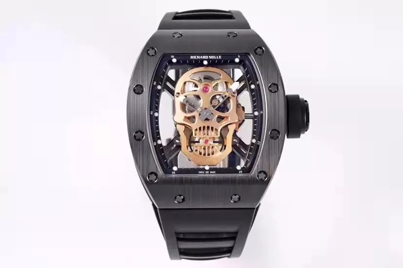 RM 52-01 Skull Golden Black 44mm