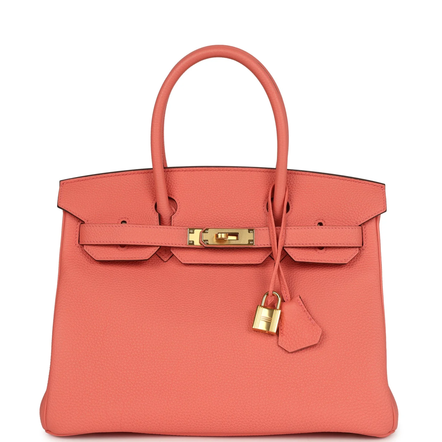 Hermes Special Order (HSS) BirkinRose Candy Togo Gold Hardware