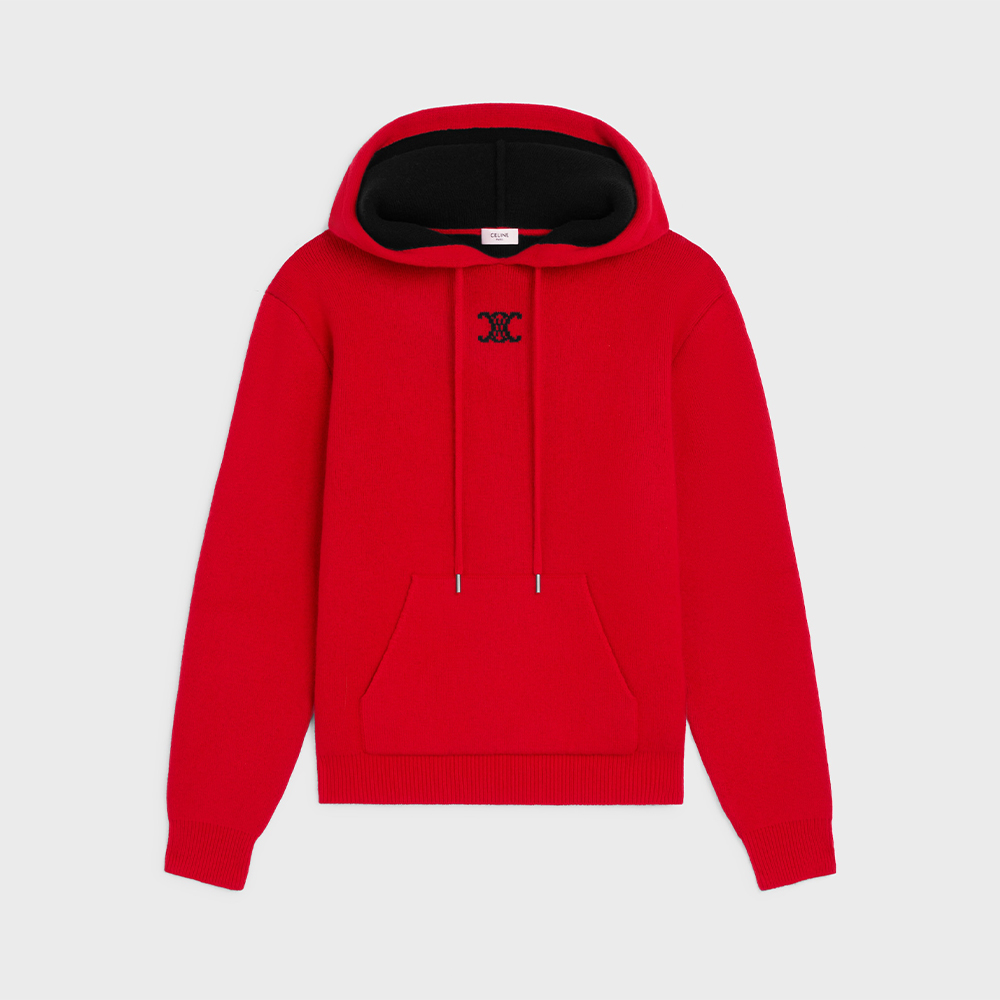 Celine Clothing Celine Hooded Sweater in Cashmere View 2 | Nigo Office