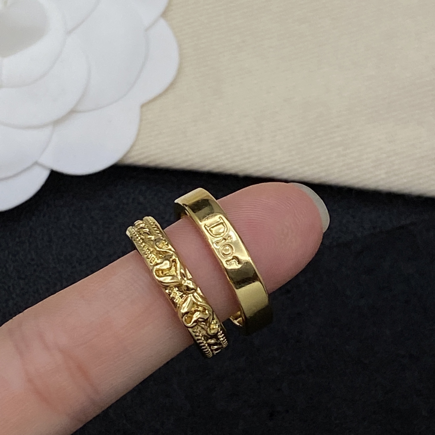 [TOP] Christian Dior Ring - 2 Color - 711 Luxury