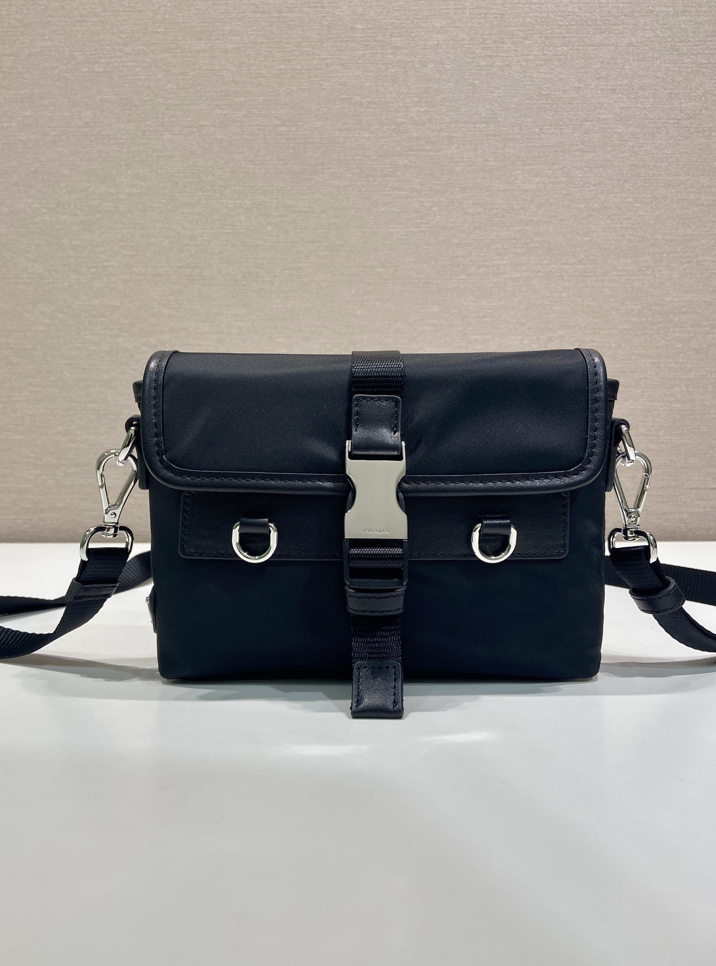 [TOP] PRADA  Bag Re-Nylon 19x13x5.5cm - Black - 711 Luxury