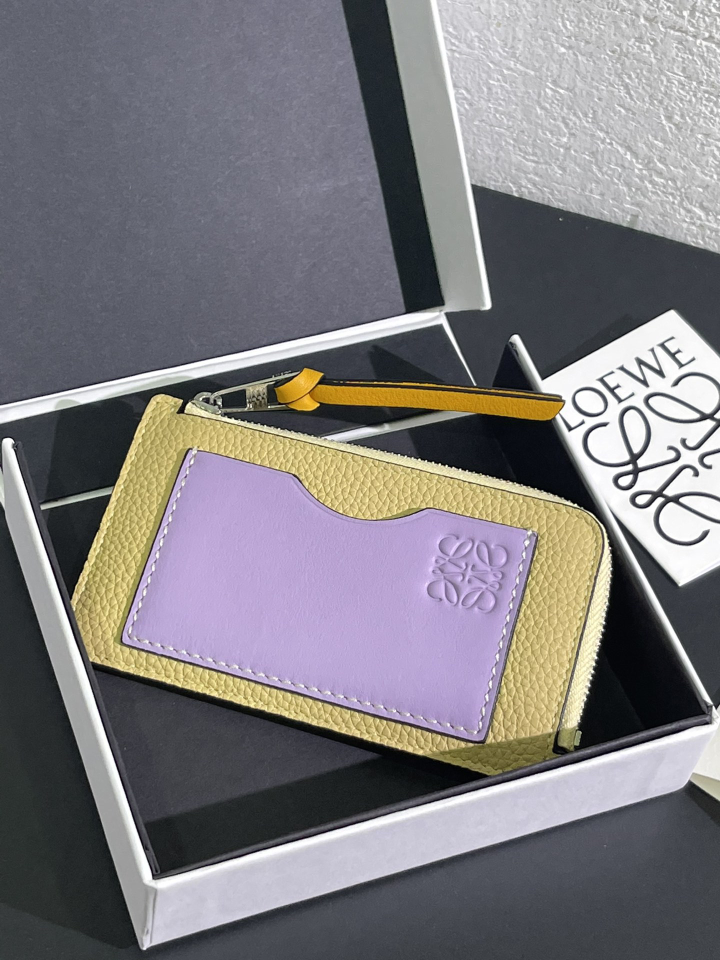 [TOP] LOEWE Card Holder 13*7.5cm - Purple - 711 Luxury