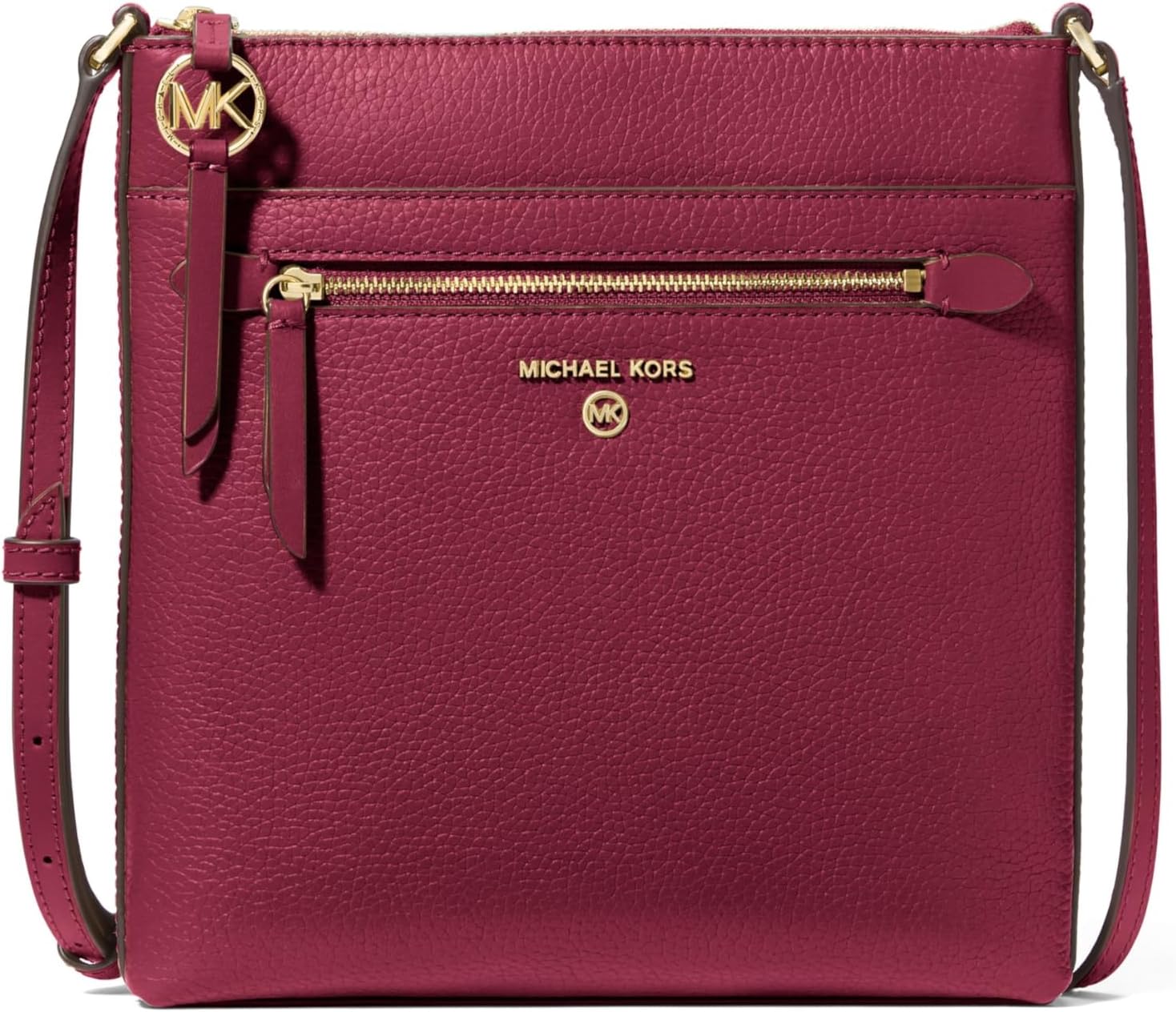 Michael Kors Women's Jet Set Charm Small Flat Crossbody Bag