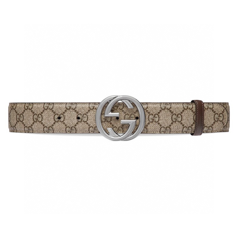 [TOP] GUCCI GG Belt 40mm - Chocolate - 711 Luxury