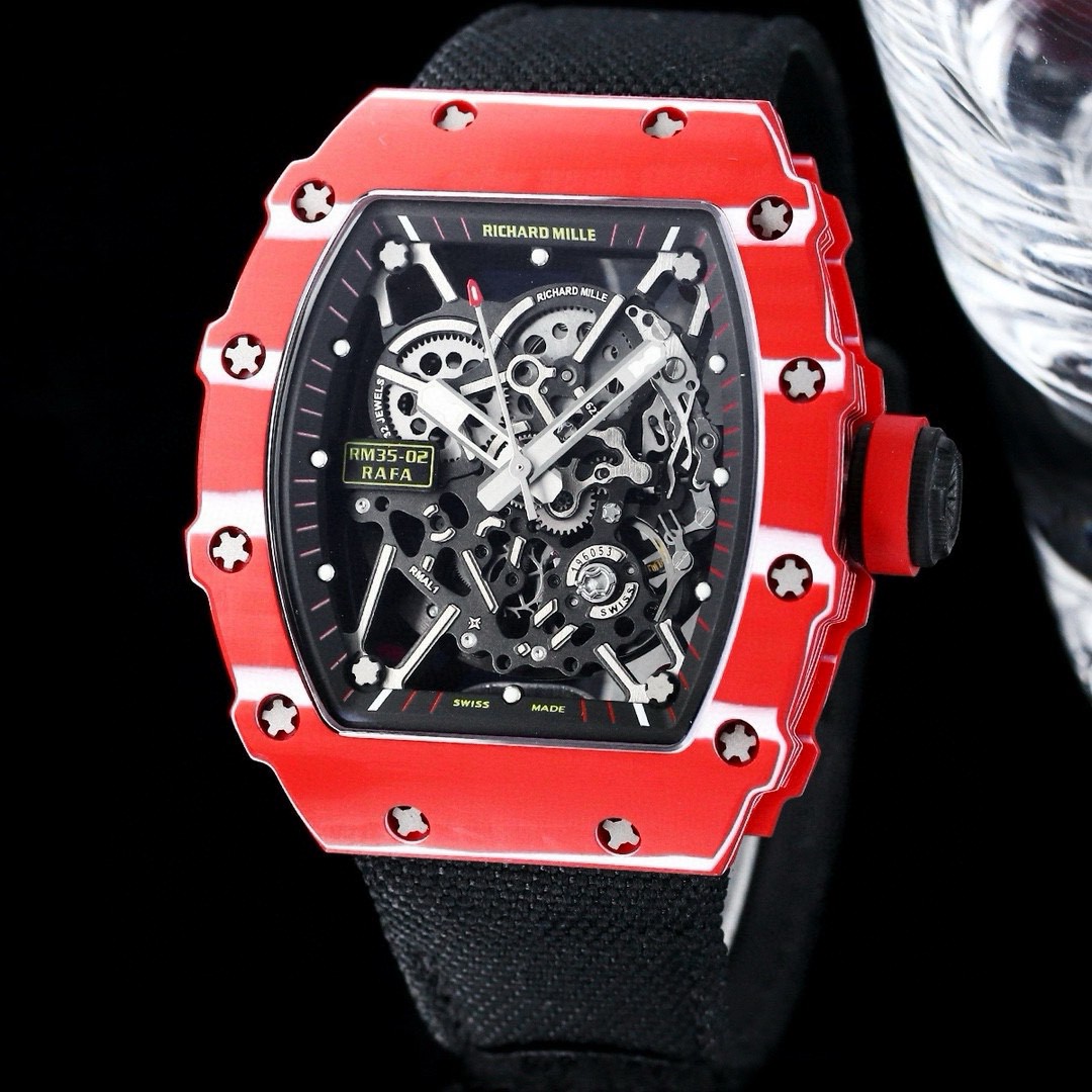 [TOP] Richard Mille RM35-02  Watch - 4 Colors - 711 Luxury