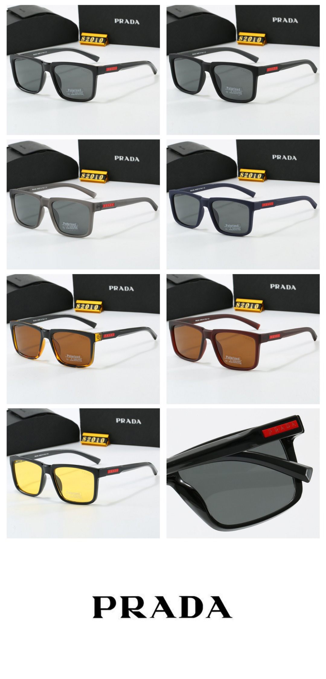 [TOP] PRADA Sunglasses - 7 Colors - 711 Luxury