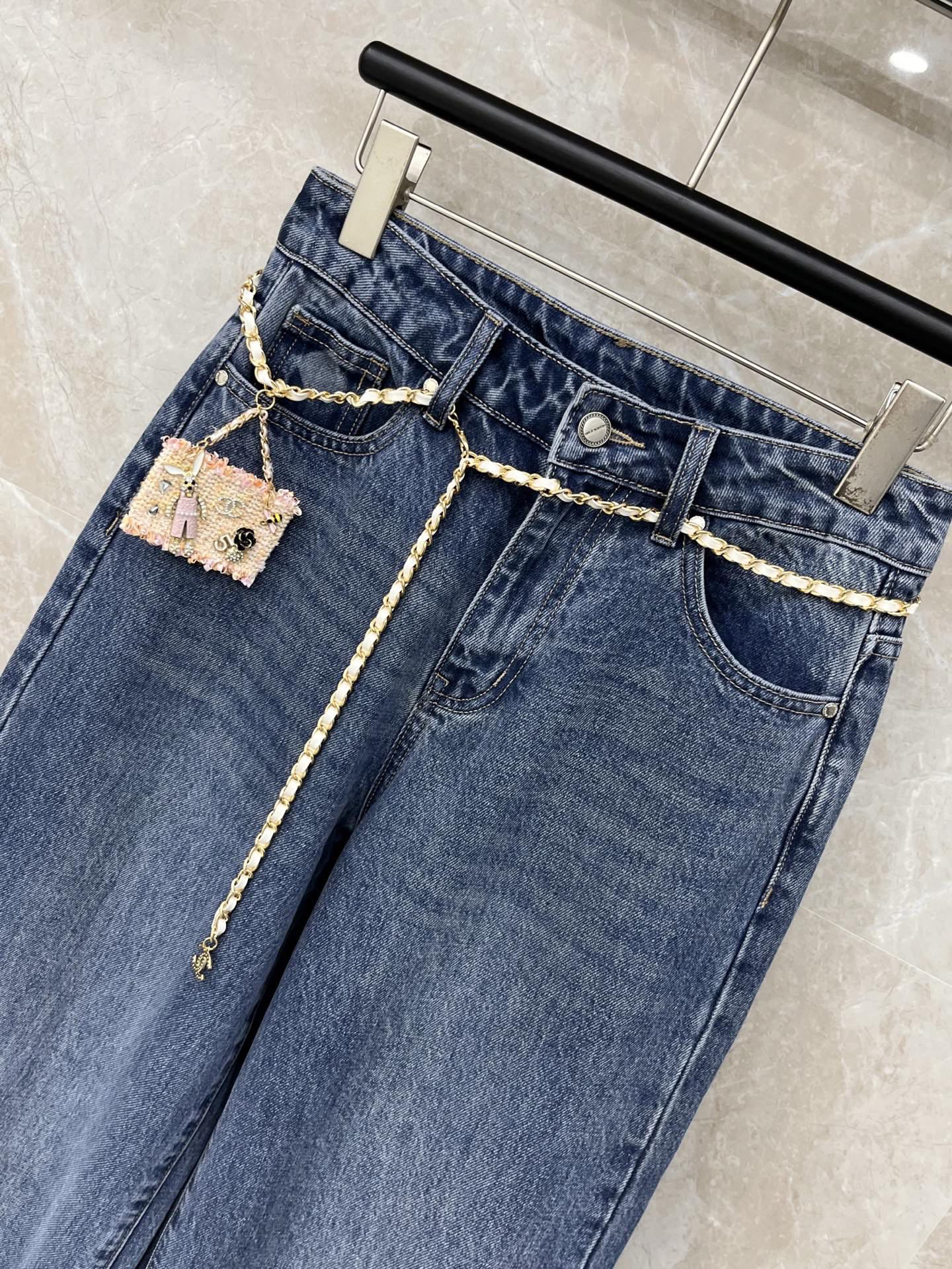 [TOP] CHANEL Jeans - Blue