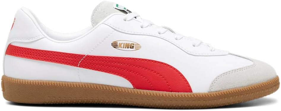 PUMA Mens King 21 Indoor Soccer Cleats - White