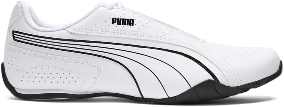 PUMA Mens Redon Bungee Slip On Sneakers Shoes Casual - White