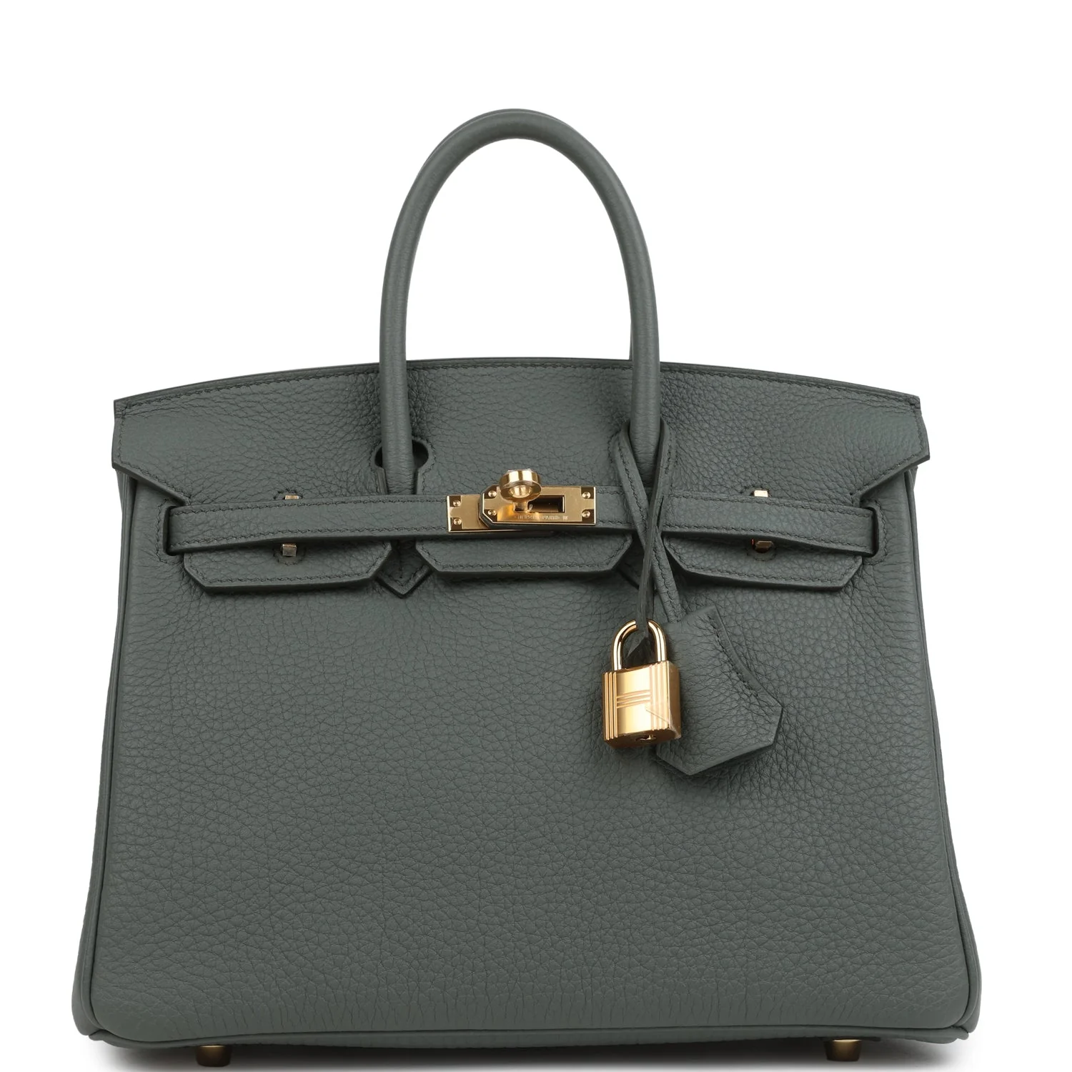 Hermes BirkinVert Amande Togo Gold Hardware