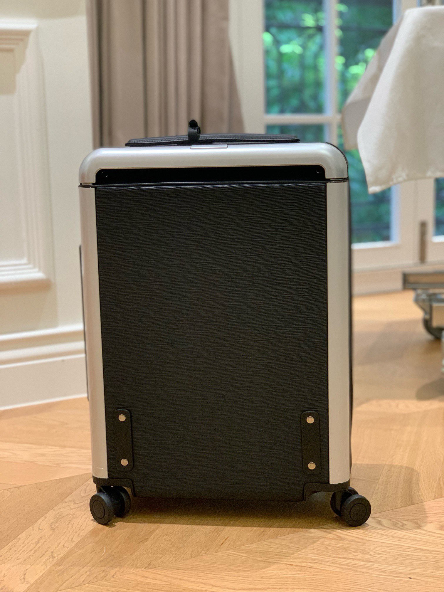 [TOP] Louis Vuitton LV Rolling Luggage Horizon 55 - Black - 711 Luxury