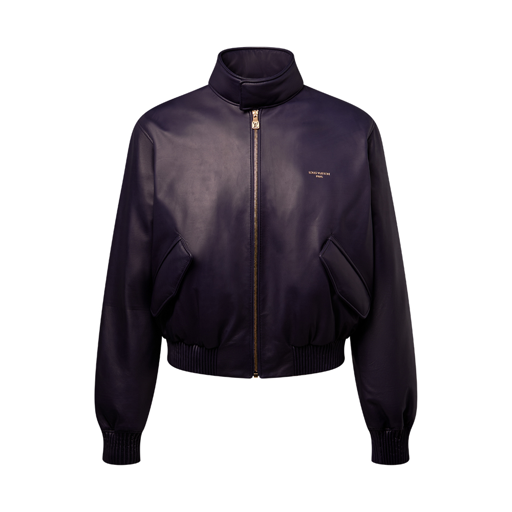 Louis Vuitton Accessory LOUIS VUITTON Padded Leather Blouson Les Extraordinaires High-End #388736 | Nigo Office