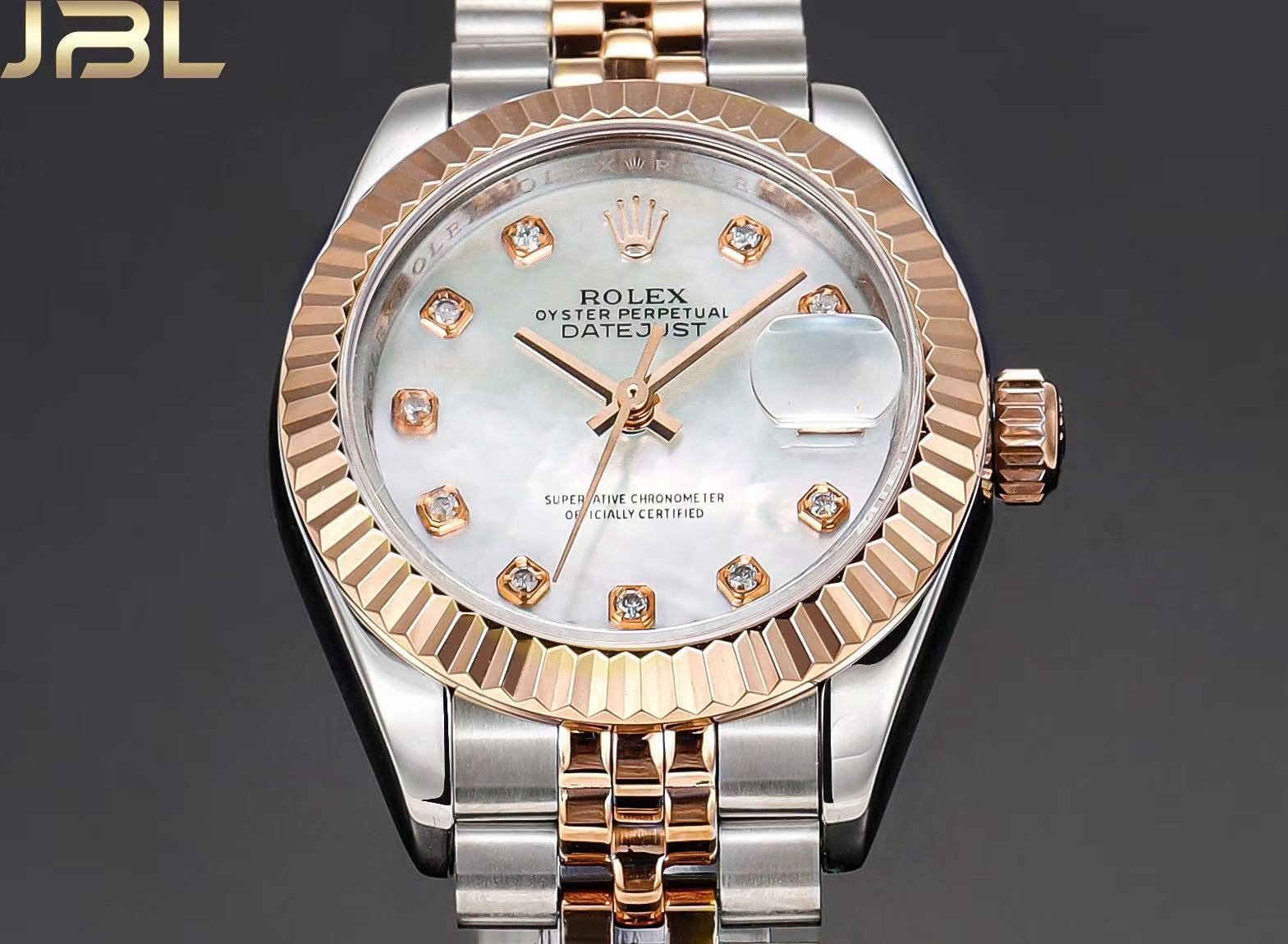 [TOP] ROLEX Women's Watch 28mm - Rose Gold - 711 Luxury