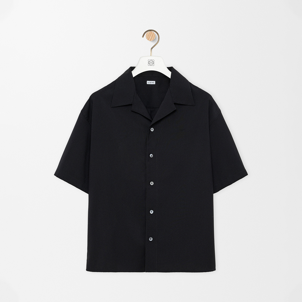 LOEWE Short Sleeve Shirt in Wool #387281