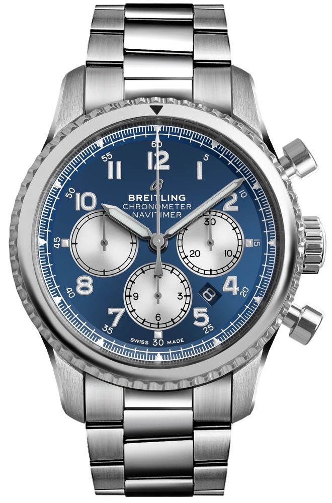 Navitimer 8 B01 Chronograph Blue Dial 43mm