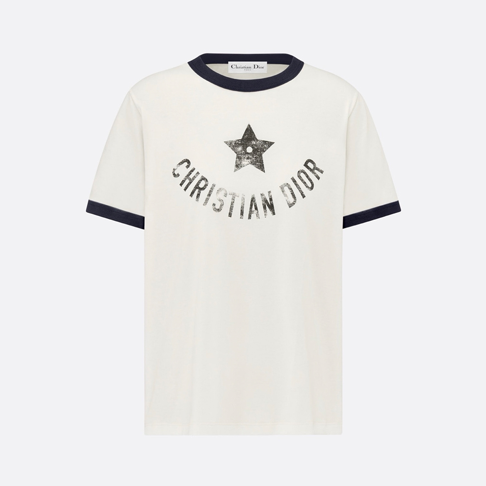 Dior Clothing Dior Dioriviera Cotton Jersey T-shirt #394910 | Nigo Office