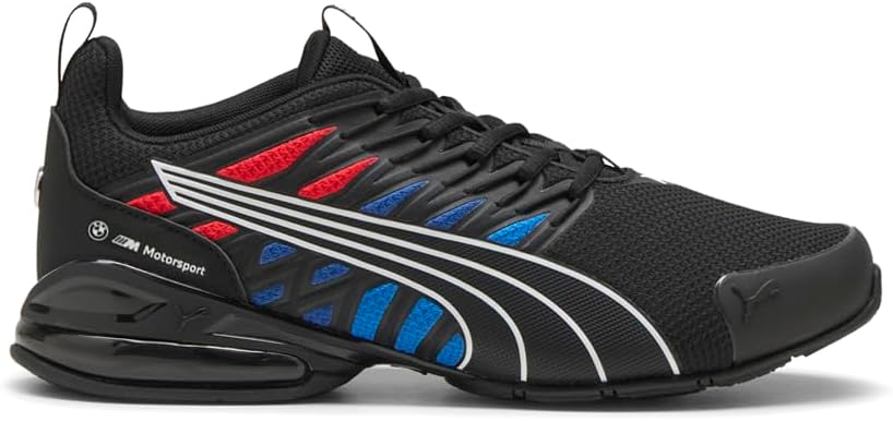 PUMA Mens BMW M Motorsport X Voltaic Evo Lace Up Sneakers Shoes Casual - Black