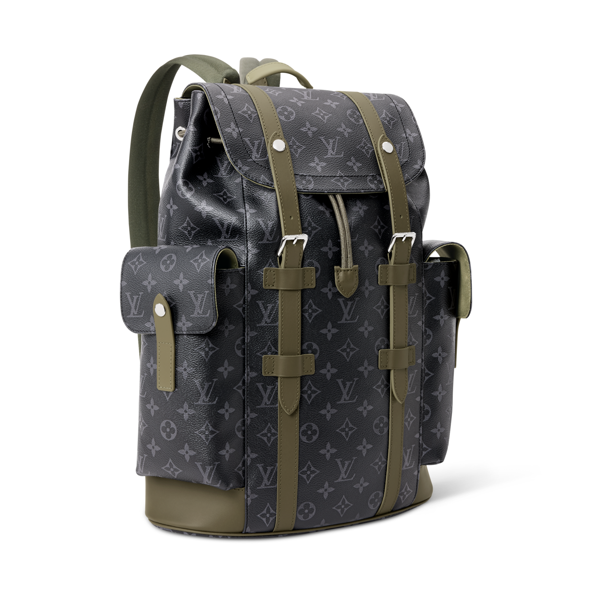 Louis Vuitton Bag LOUIS VUITTON Christopher MM Monogram Eclipse Canvas Men Bags M28633 #394658 View 2 | Nigo Office