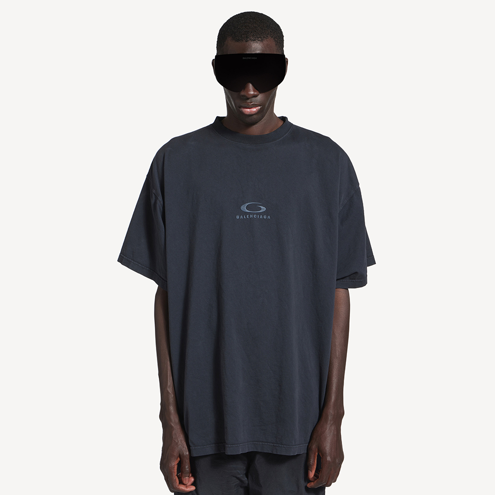 Balenciaga Clothing Balenciaga Loop Sports Icon Oversized T-shirt #379129 | Nigo Office