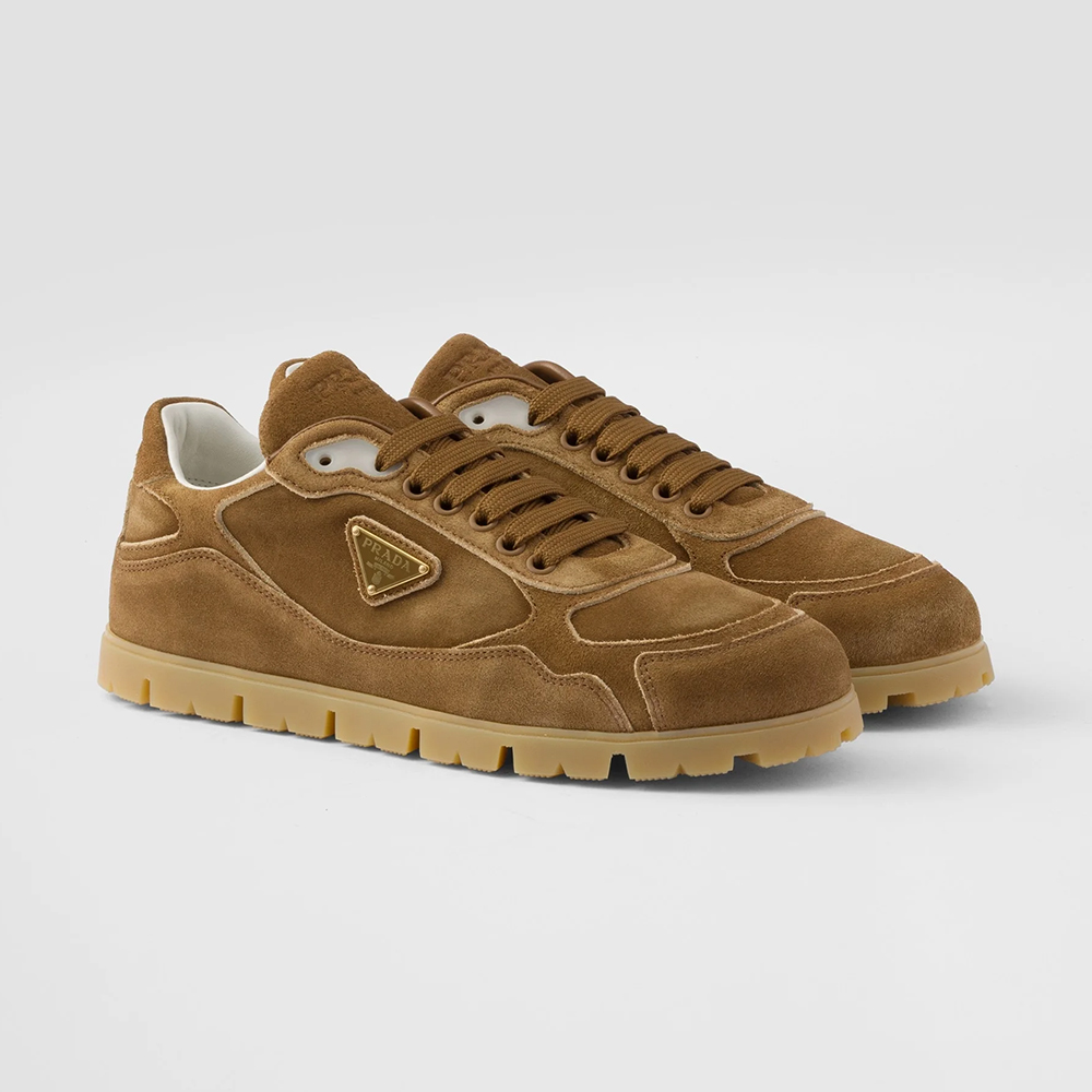 Prada Shoes Prada Suede Sneakers #394653 | Nigo Office
