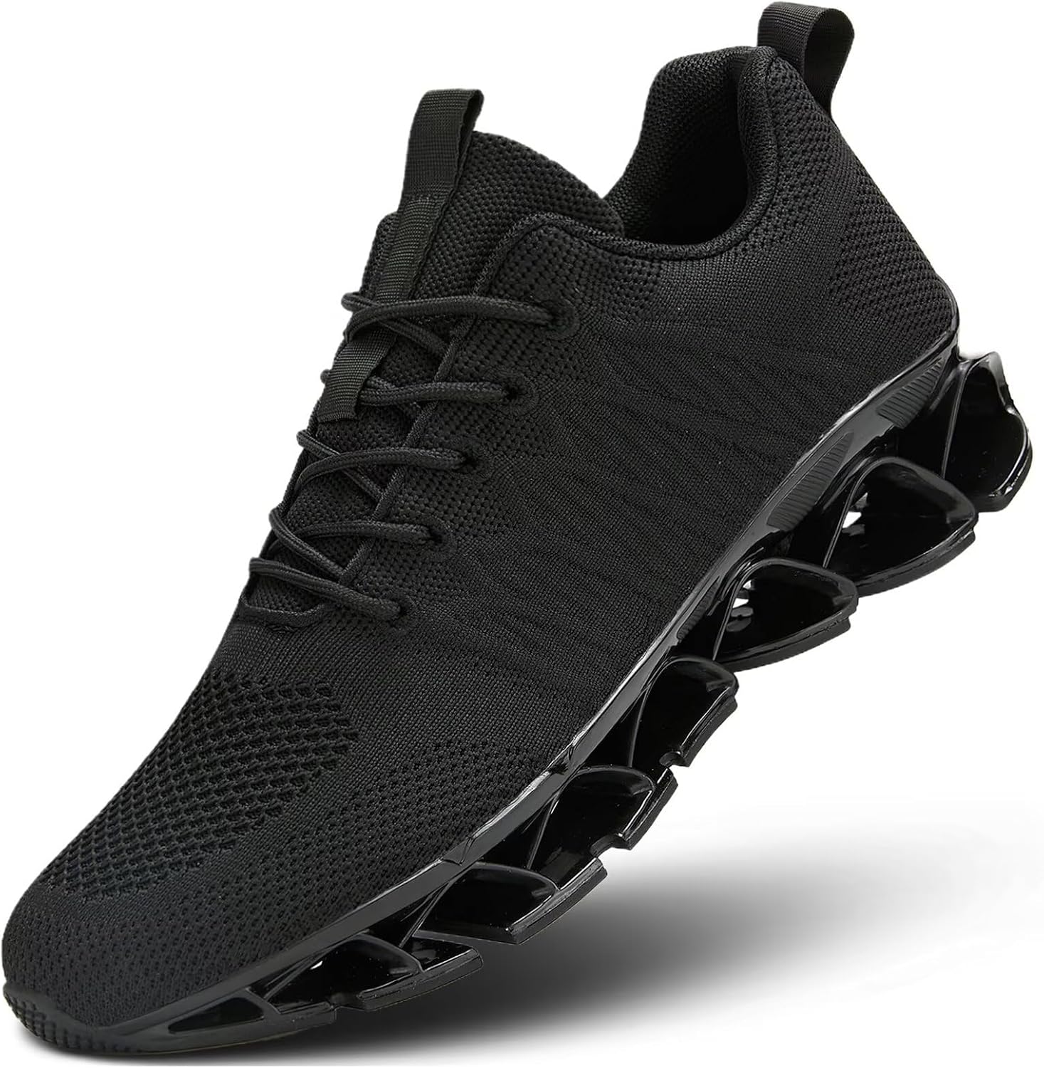 Men's Slip on Walking Running Shoes Blade Tennis Casual Fashion Sneakers Comfort Non Slip Work Sport Athletic Trainer