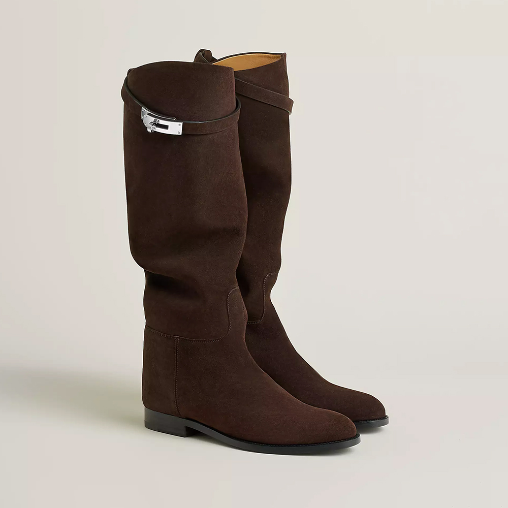 Designer Shoes Hermès Jumping Supple Boot #394669 View 2 | Nigo Office