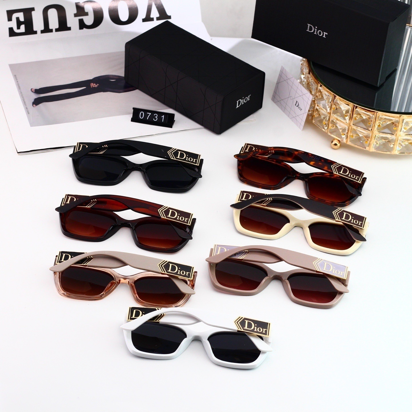 [TOP] Christian Dior Sunglasses - 7 Colors - 711 Luxury