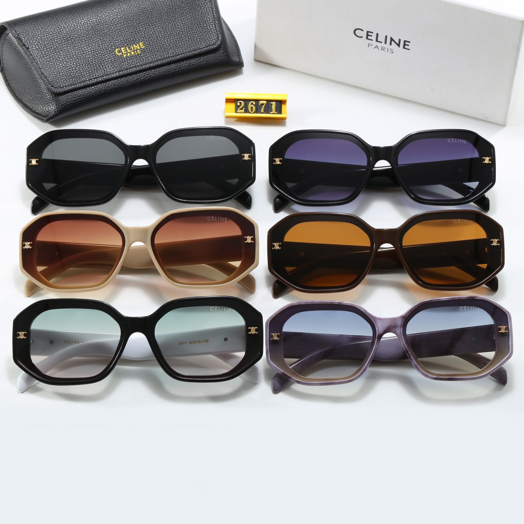 [TOP] CELINE Sunglasses - 6 Colors - 711 Luxury