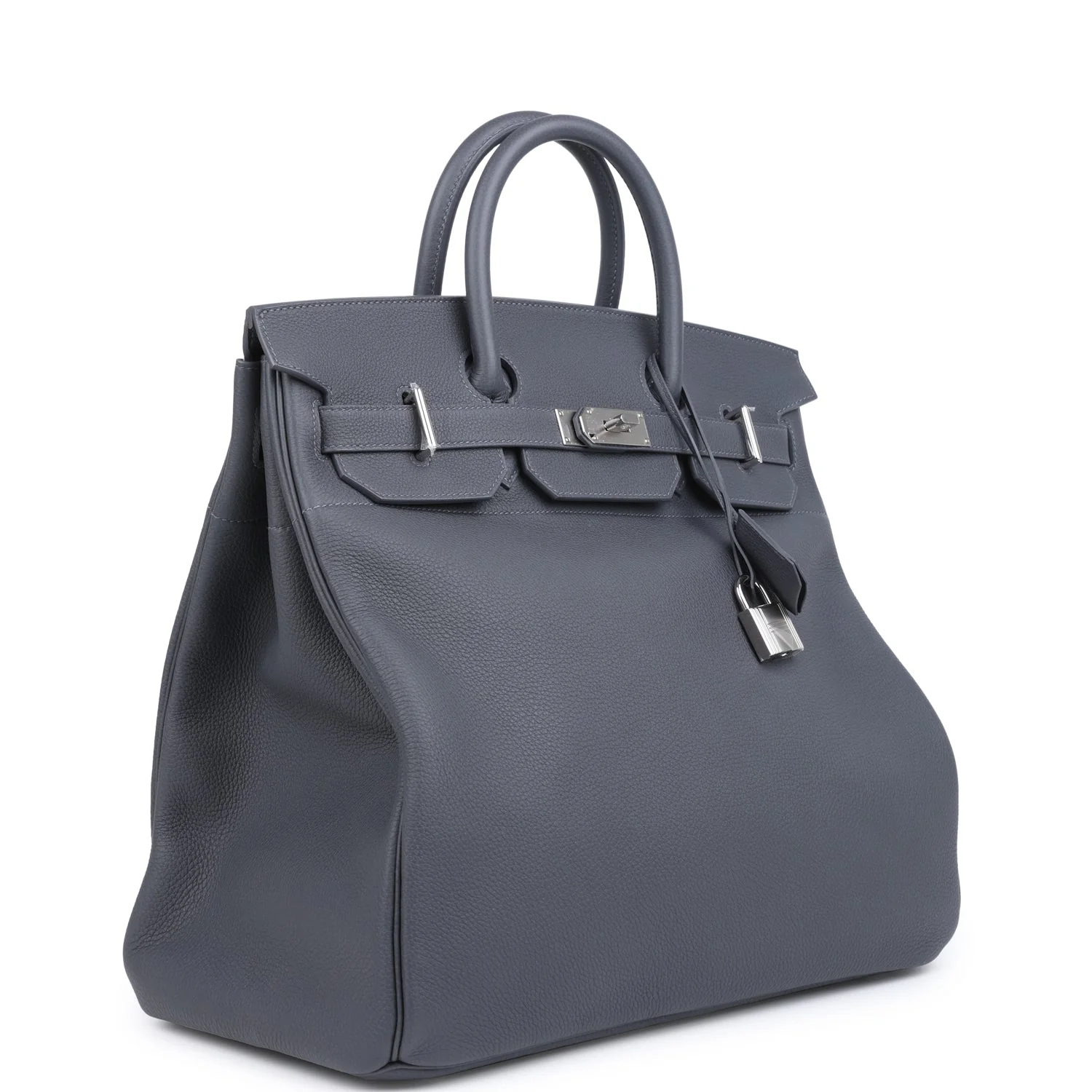 Hermes HAC Birkin 4Ardoise Togo Palladium Hardware