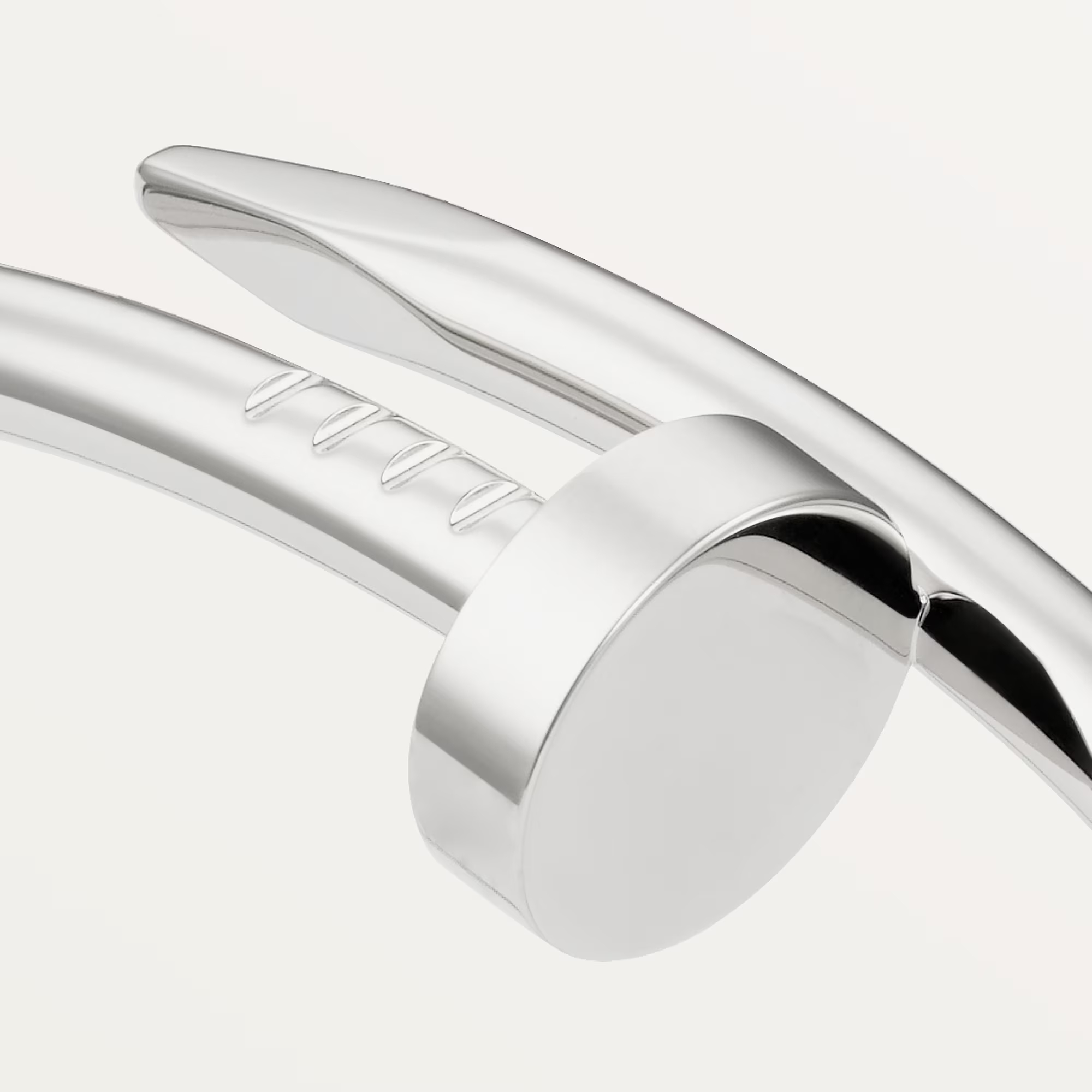 Carty Nails Solo Trace Bracelet,White gold ,Classic Model