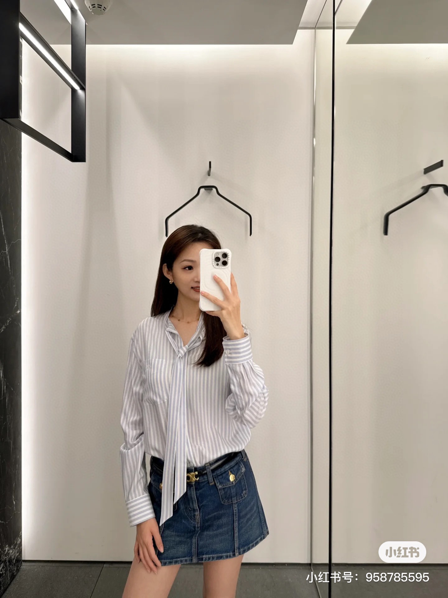 [TOP] CELINE Shirt - Blue