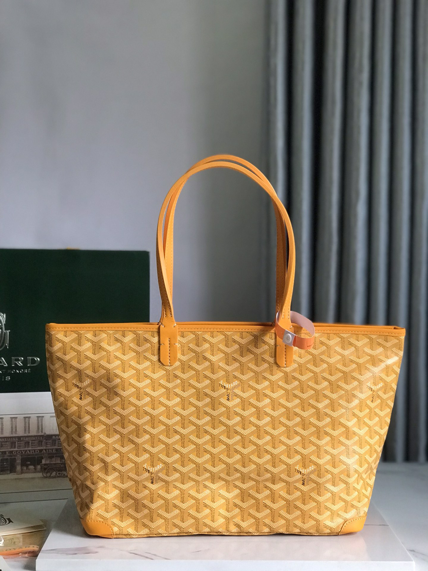 [TOP] Goyard Artois Bag 41-30x23.5x13cm - Yellow - 711 Luxury