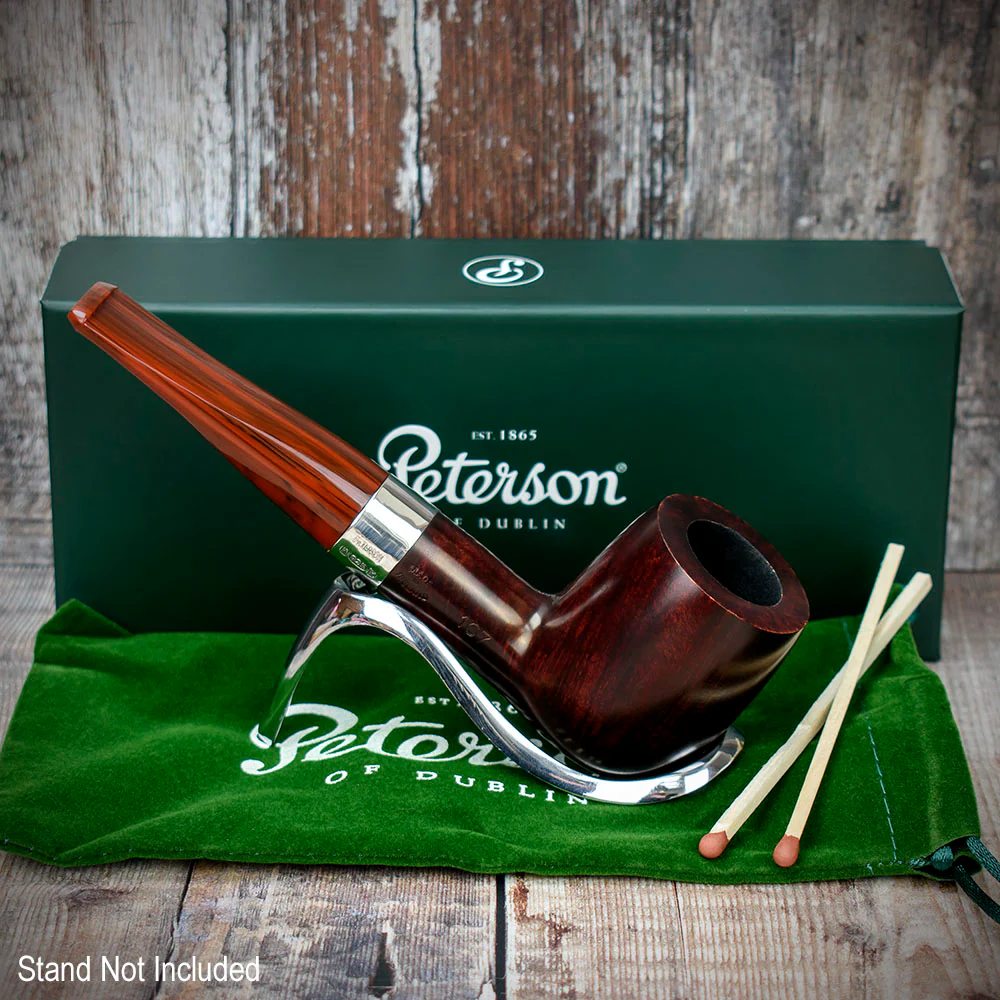 Peterson of Dublin Harp Briar Smoking Pipe - Shape No.107