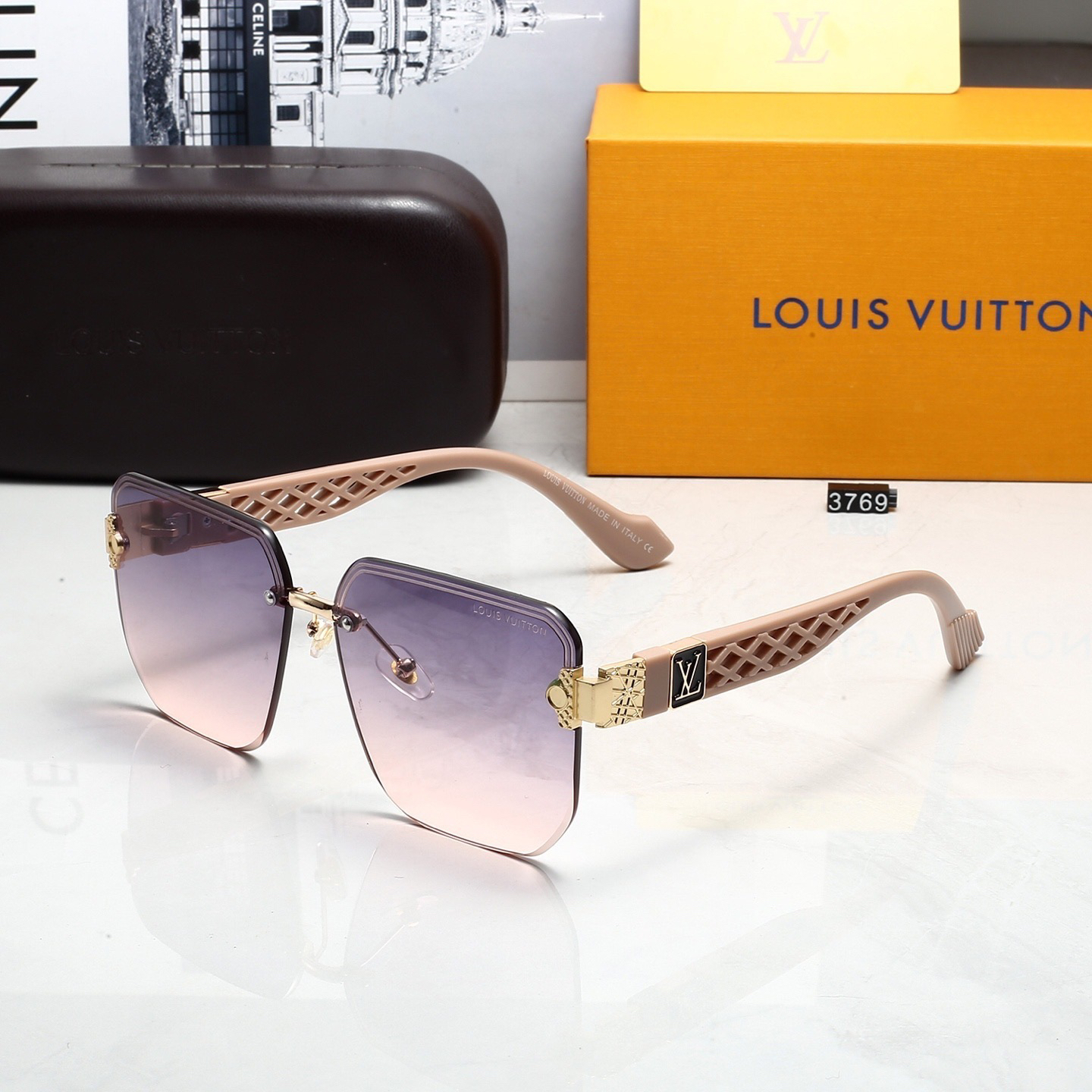 [TOP] Louis Vuitton LV Sunglasses - 6 Colors - 711 Luxury